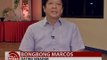 Sen. Bongbong Marcos - Pamilya Marcos, nagpapasalamat na pumabor ang SC sa Marcos hero's burial