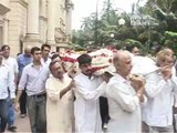 Bollywood Celebs At Cinematographer Ashok Mehta's Funeral