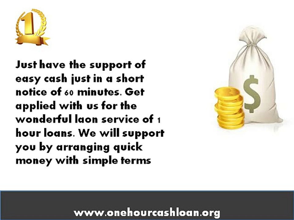 1 Hour Loans Solve Your Credit Crunches Without Wasting A Seconds