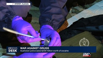 Australian police seize $259 million worth of cocaine