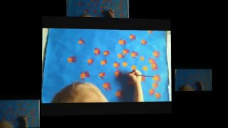 How To Paint For Kids  Easy Art   Art Projects  Kids Learning  4 Year Old  Fish In The Sea   Part 2