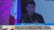 BT: Pribilehiyo ng writ of habeas corpus, posibleng suspendihin ni Pres. Duterte