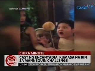 24 Oras: Cast ng Encantadia, kumasa na rin sa Mannequin Challenge