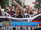 BP: Mga tutol sa paghihimlay kay dating Pres. Marcos sa LNMB, muling nagprotesta