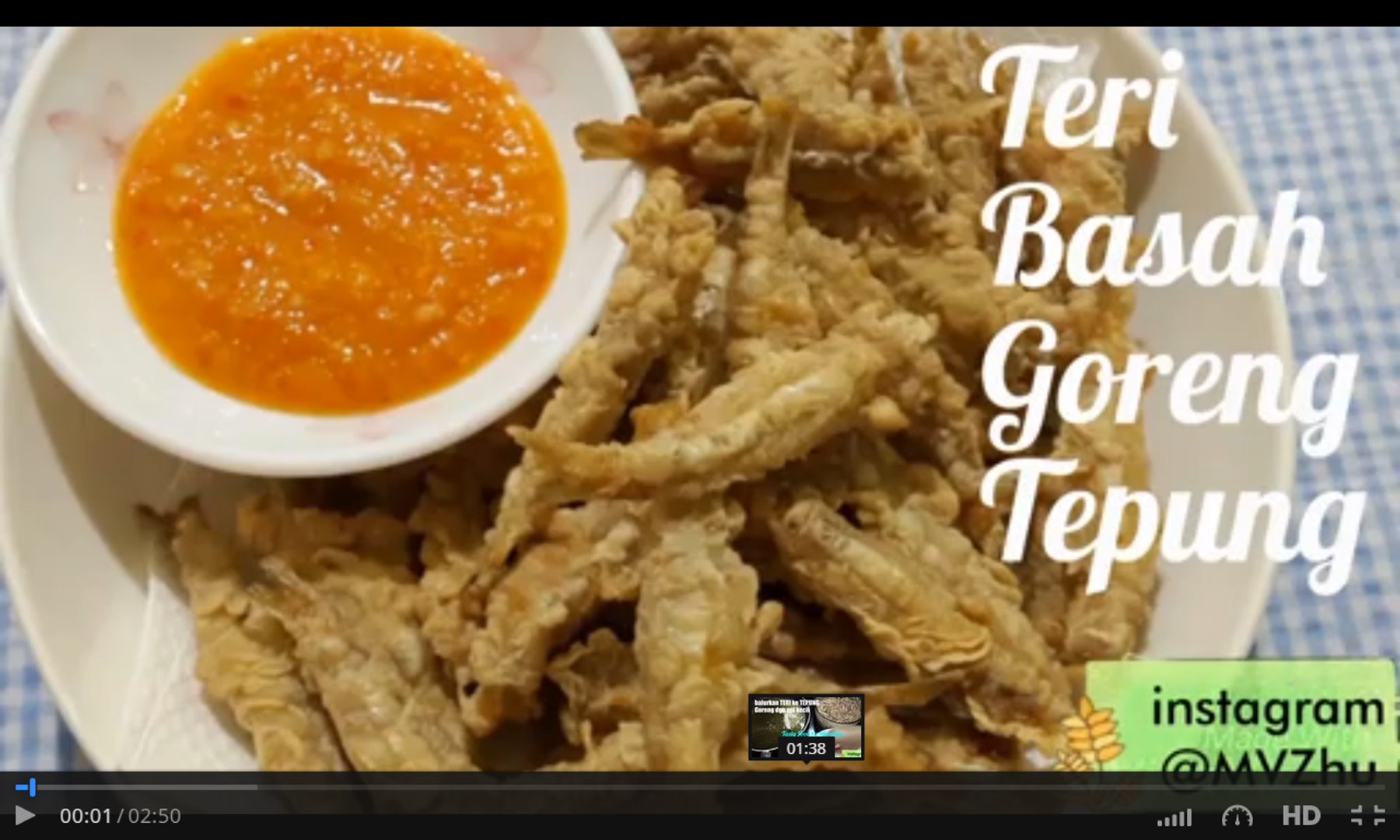 Cara Memasak Teri Basah Goreng Tepung Video Dailymotion