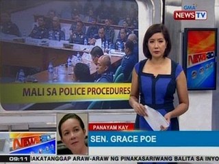 Download Video: NTG: Panayam kay Sen. Poe kaugnay sa pagdinig ng Senado kaugnay sa pagkakapatay kay Espinosa