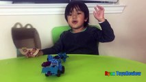 McDonald Indoor Playground for kids Happy Meal Surprise Toys Transformers Ryan ToysReview- 04