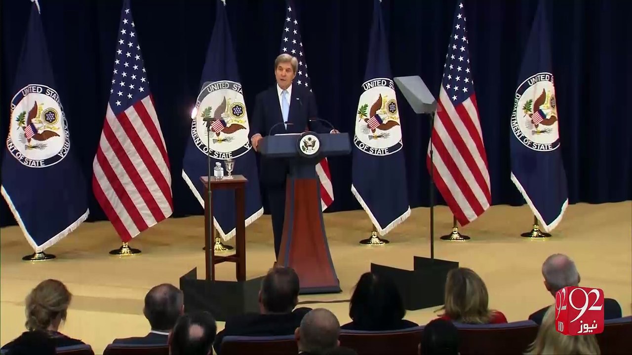 Israeli PM Benjamin Netanyahu bursts on John Kerry 29-12-2016 - 92NewsHD