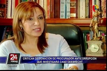 Critican designación de procurador que investigará caso Odebrecht