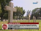 Biglaang paghimlay kay dating Pang. Marcos sa LNMB, nagpapagalit sa Martial Law victims