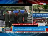 Atty. Macalintal: Paglilibing kay dating pangulong Ferdinand Marcos, paglabag sa desisyon ng SC