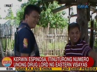 UB: Kerwin Espinosa, itinuturong numero unong drug lord ng Eastern Visayas