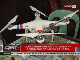 QRT: May-ari ng drone, nangakong sasagutin ang pagpapagawa sa nasirang sasakyan