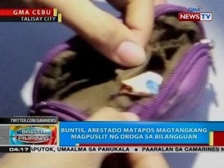 BP: Buntis, arestado matapos magtangkang magpuslit ng droga sa bilangguan