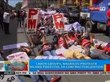 Labor groups, nagkilos-protesta bilang patutol sa contractualization