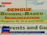 Saksi: Pangamba ng ilang doktor, hindi ligtas ang dengue vaccine na libreng ibinigay ng DOH