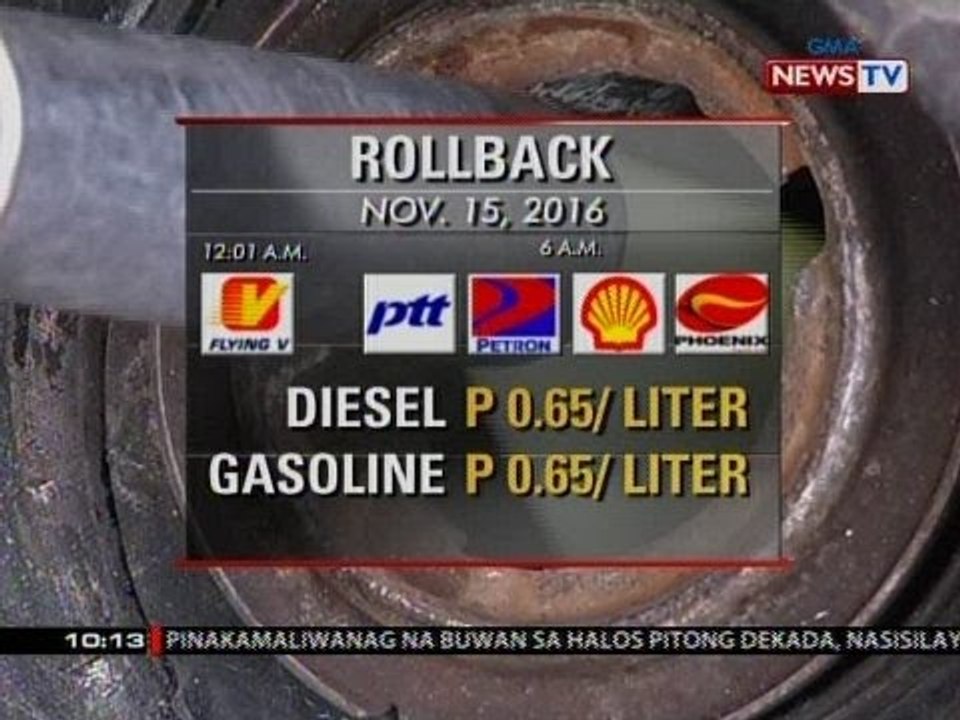 SONA: Oil price adjustment