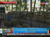 BP: Mabahong amoy mula sa livestock at slaughterhouse, inirereklamo ng mga estudyante