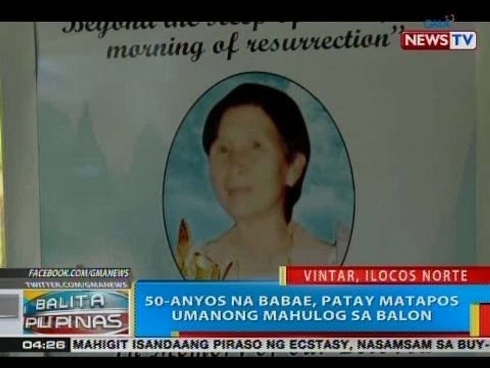 BP: 50-anyos na babae, patay matapos umanong mahulog sa balon
