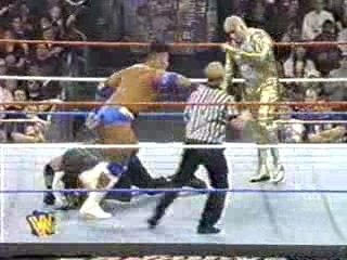 WWF - Survivor Series 1996 - The Rock's Debut Match - Triple