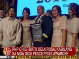 UB: PNP Chief Bato Dela Rosa, kabilang sa mga Gusi Peace Prize Awardee