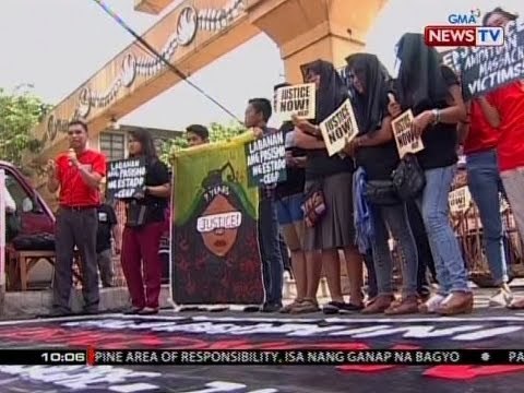 Mga kaanak ng biktima ng Maguindanao massacre, nagprotesta sa kawalan ng hustisya