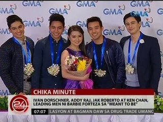 Ivan Dorschner, Addy Raj, Jak Roberto at Ken Chan, leading men ni Barbie Forteza sa "Meant To Be"