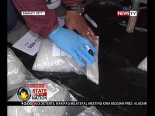 SONA: P110M halaga ng hinihinalang shabu, nasamsam