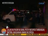 UB: Lalaki na pauwi na sana, patay matapos tambangan sa Malabon