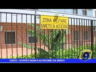 Corato | Scoperto bazar di autoricambi, due arresti