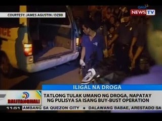 Download Video: Tatlong tulak umano ng droga, napatay ng pulisya sa isang buy-bust operation