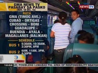 BT: GMA News TV Pasabay sa Pasko, patuloy na umaarangkada