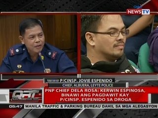 QRT: Panayam kay P/Cinsp. Jovie Espedino, chief, Albuera, Leyte Police