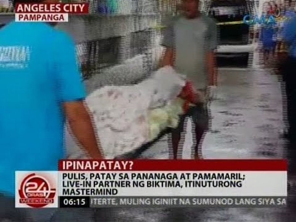 Pulis, patay sa pananaga at pamamaril; live-in  partner ng biktima, itinuturong mastermind