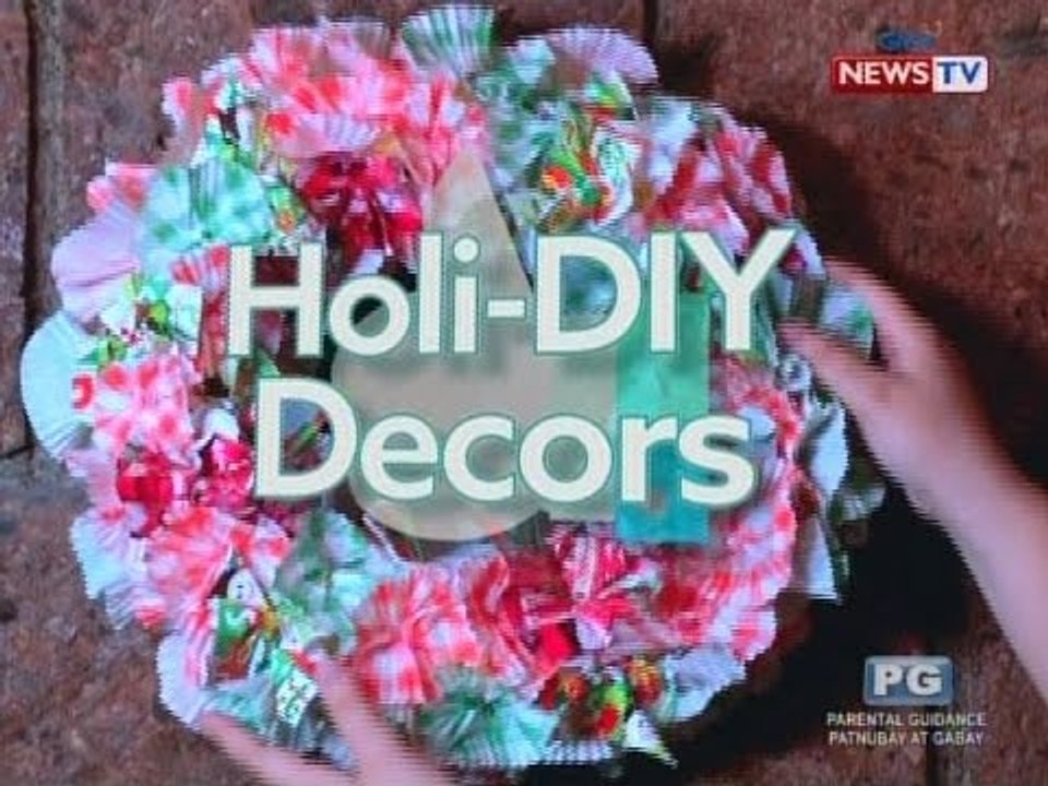 Good News: Holi-DIY Decors