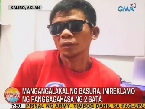 UB: Mangangalakal ng basura sa Kalibo, Aklan, inireklamo ng panggagahasa ng 2 bata