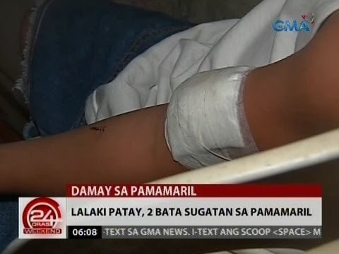 Lalaki patay, 2 bata sugatan sa pamamaril sa Caloocan