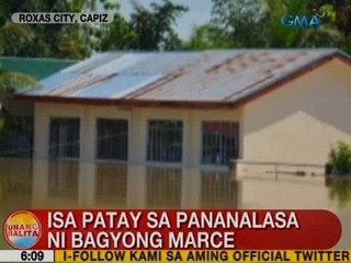 UB: 1 patay sa pananalasa ni Bagyong Marce sa Roxas City, Capiz