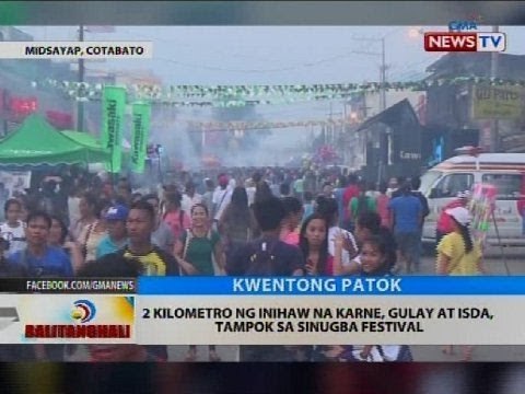 2 kilometro ng inihaw na karne, gulay at isda, tampok sa Sinugba Festival