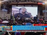 Black Friday protest, inaasahang dadagsain ng mga tutol sa paglibing kay ex-Pres. Marcos sa LNMB
