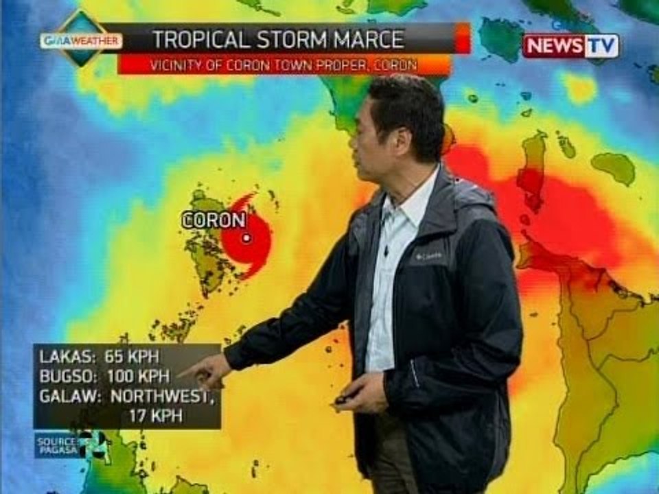 Bagyong Marce, limang beses nag-landfall