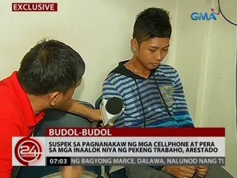 Suspek sa pagnanakaw ng mga cellphone at pera sa mga inaalok niya ng pekeng trabaho, arestado