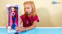 ✔ Кукла Анна. Новая Игрушка девочки Маши / Disney Frozen Anna Doll. A new toy girl of Masha ✔