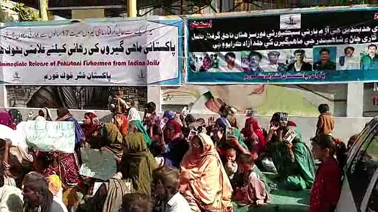2nd Hunger Strike on Immediate Release of Pakistani Fishermen from Indian Jails VOL 02