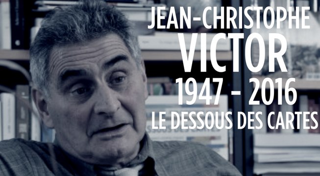Jean-Christophe Victor et le dessous des cartes