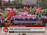 Halos 11,000 bata sa Aklan, Antique at Lanao Del Norte, hinandugan ng maagang pamasko