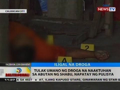 BT: Tulak umano ng droga na naaktuhan sa abutan ng shabu, napatay ng pulisya