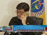 Kampo ng business tycoon na si Jack Lam, itinangging sinubukan niyang suhulan si DOJ Sec. Aguirre
