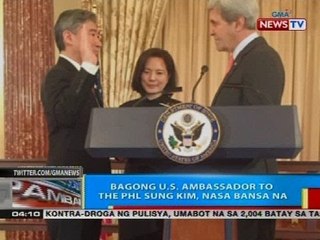 BP: Bagong U.S. ambassador to the PHL Sung Kim, nasa bansa na