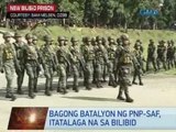 GMA News Update: Bagong batalyon ng PNP-SAF, itatalaga na sa Bilibid